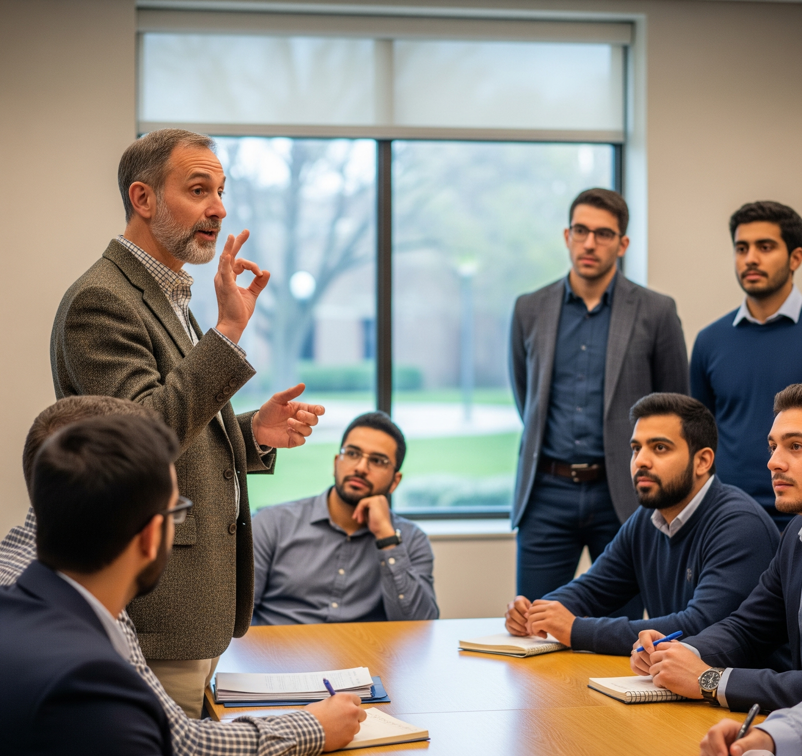 research team meeting