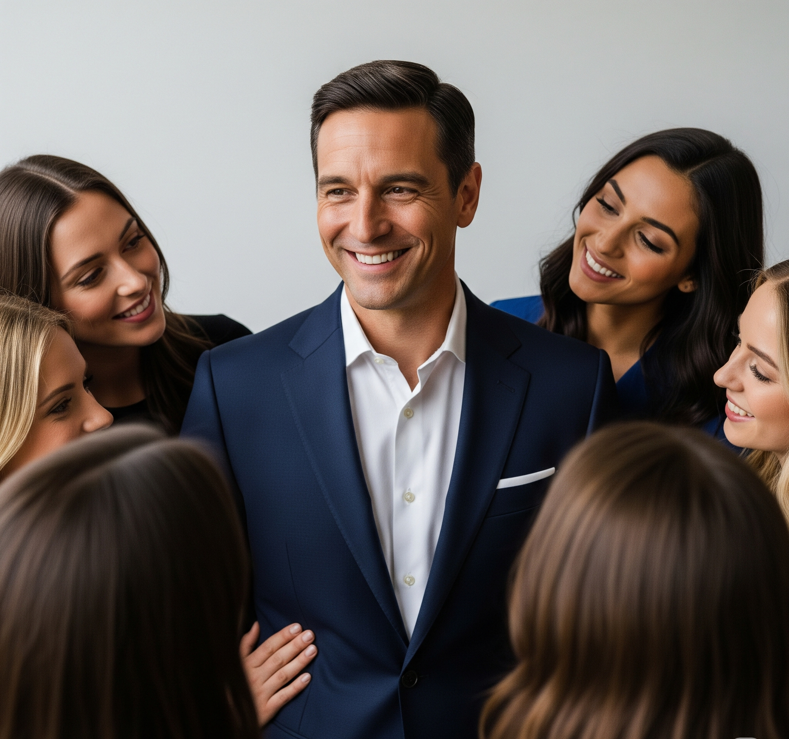 man looking confident after using penis extender