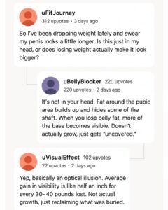 Can you predict penis size from hand size, foot size, or height?